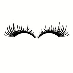 Cross Border Car Headlights Stickers Sexy Eyelash Car Lights Stickers