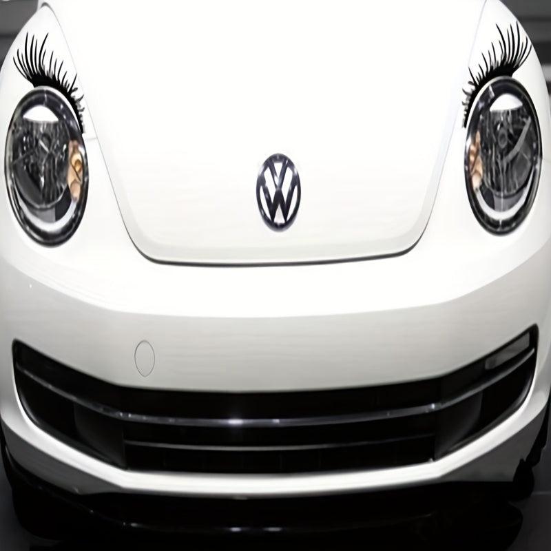 Cross Border Car Headlights Stickers Sexy Eyelash Car Lights Stickers