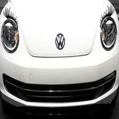 Cross Border Car Headlights Stickers Sexy Eyelash Car Lights Stickers