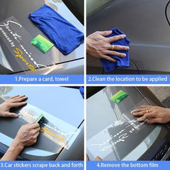 1sheet Letter Graphic Car Sticker