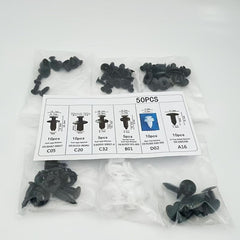 Car Retainer Clips Plastic Fasteners Kit Auto Trim Panel Clip Mixed Car Body Bum