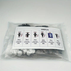 Car Retainer Clips Plastic Fasteners Kit Auto Trim Panel Clip Mixed Car Body Bum