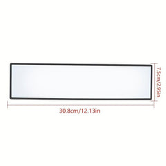 HD Glass Wide Angle Car Rearview Mirror Auxiliary Mirror