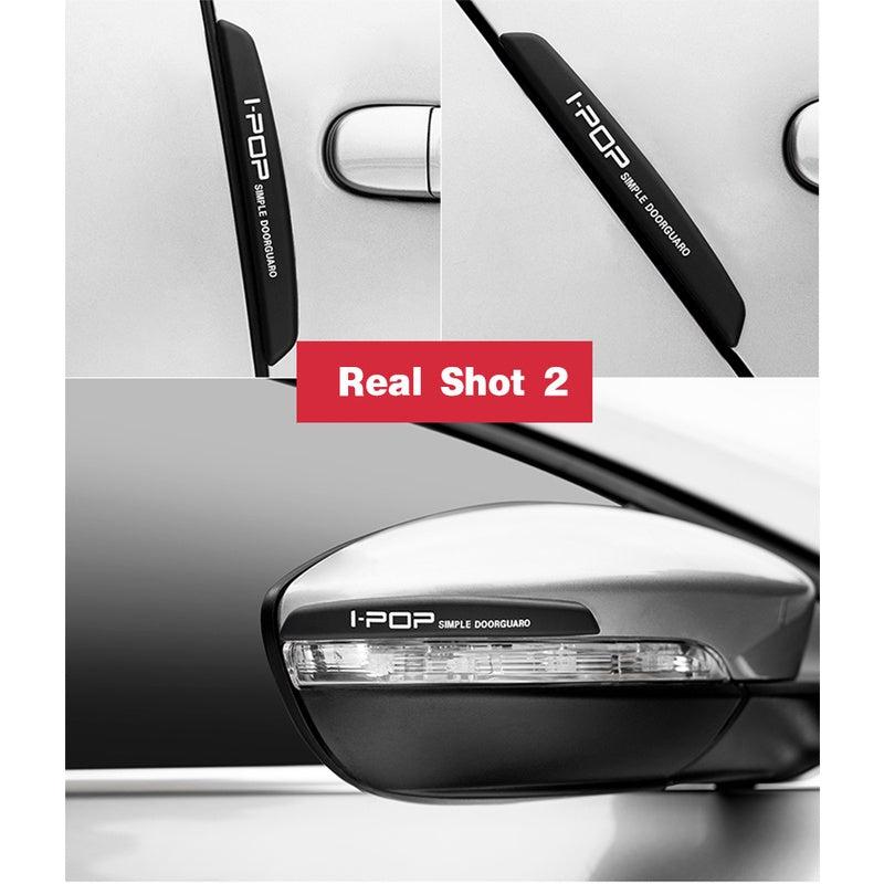 6pcs Car Door Edge Protection Guards Molding Strip Scratch Protector