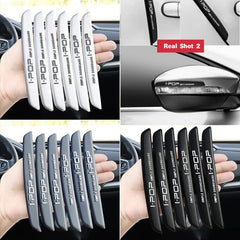 6pcs Car Door Edge Protection Guards Molding Strip Scratch Protector