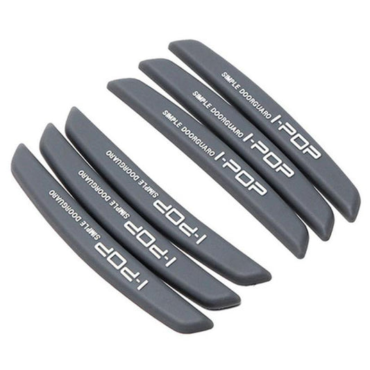 6pcs Car Door Edge Protection Guards Molding Strip Scratch Protector