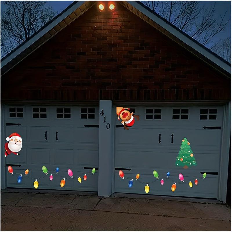 21pcs Magnetic Christmas Car Refrigerator Decoration Set