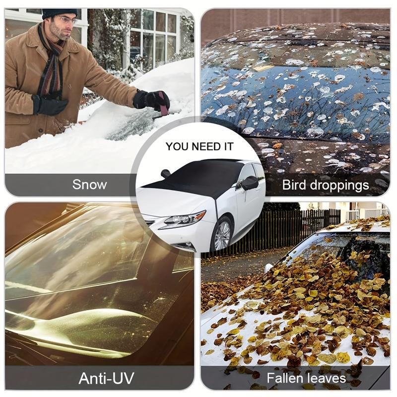 Car Windshield Snow Blocking Cover Anti-Freeze Sunshade