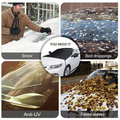 Car Windshield Snow Blocking Cover Anti-Freeze Sunshade