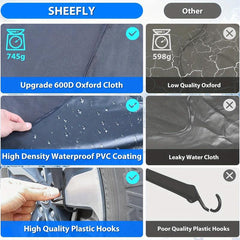 Car Windshield Snow Blocking Cover Anti-Freeze Sunshade