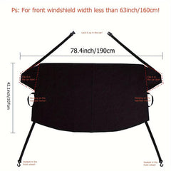 Car Windshield Snow Blocking Cover Anti-Freeze Sunshade