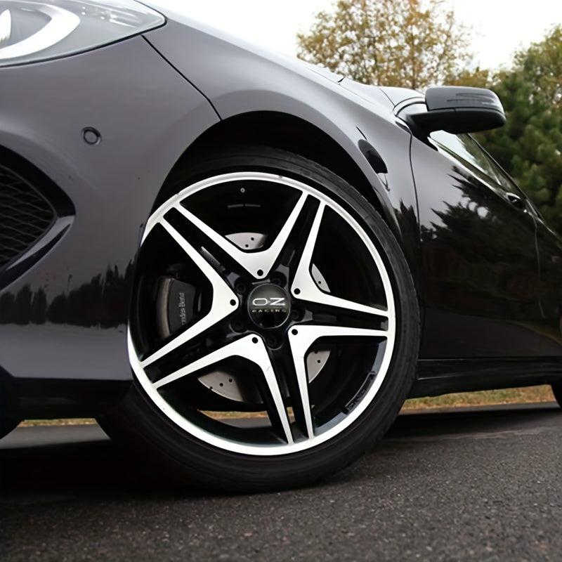 4PCS 56mm Car Tire Accessories Wheel Center Hub Cap OZ Racing 3D Emblem