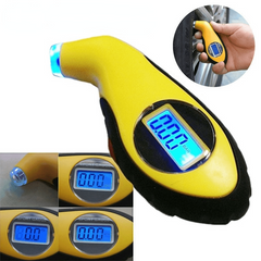Digital Motorcycle Tyre Pressure Meter Car Styling Detector Tire Pressure Gauge