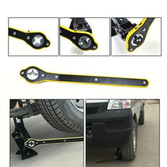 Labor Saving Wrench Auto Jack Ratchet Wrench 360 Swivel Car Jack And Lug Wrench