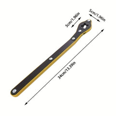 Labor Saving Wrench Auto Jack Ratchet Wrench 360 Swivel Car Jack And Lug Wrench