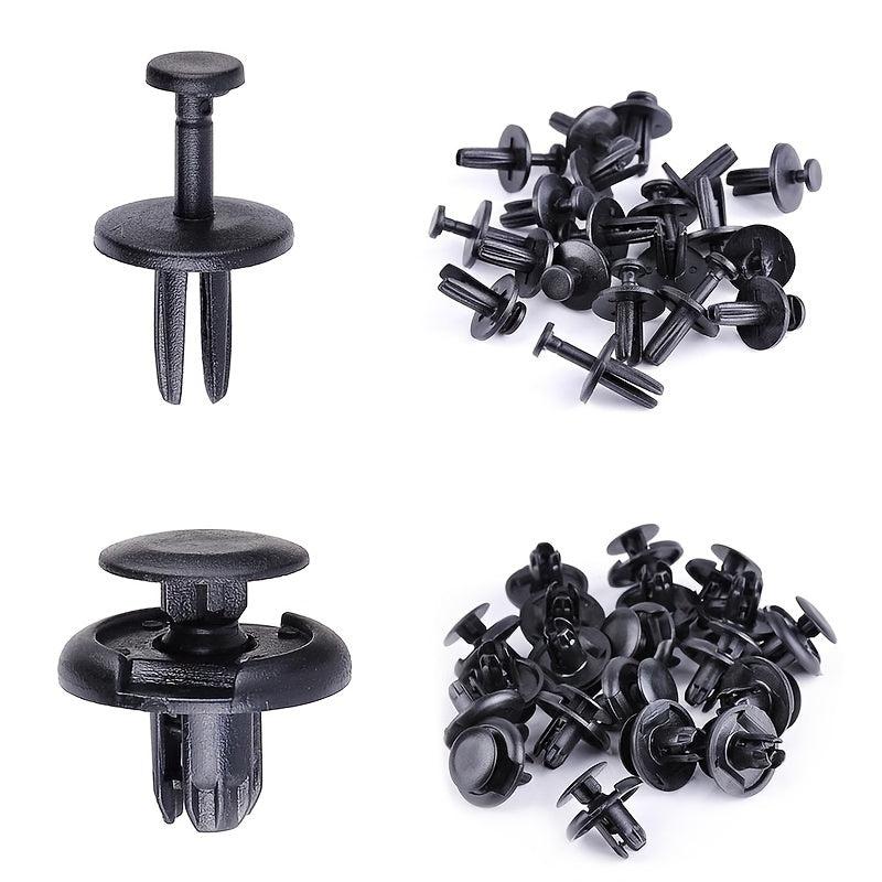 100pcs Mixed Universal Buckles For Cars - Car Rivets Clips Industrial Screws