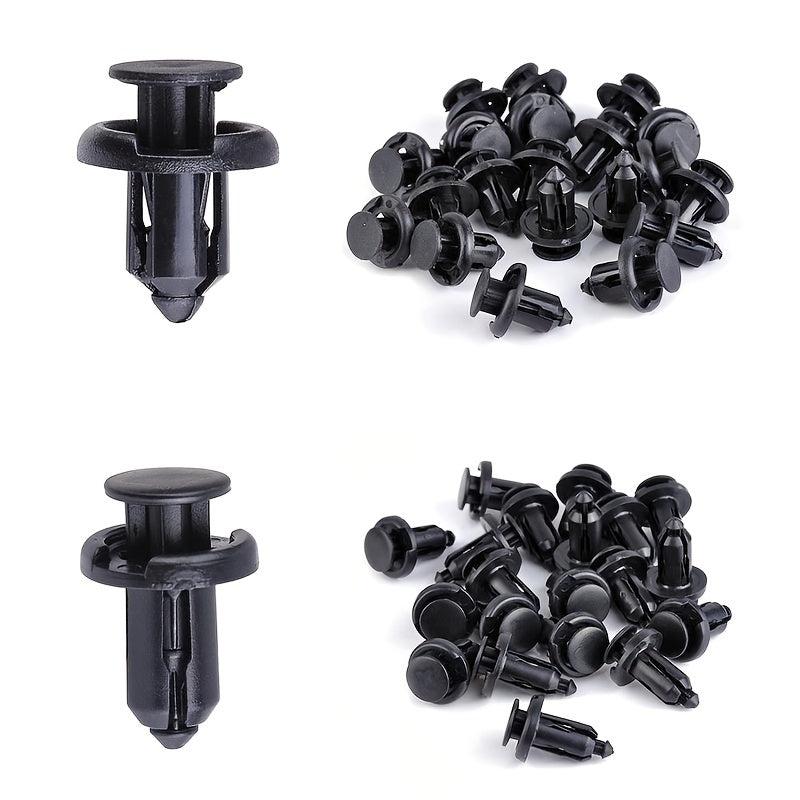 100pcs Mixed Universal Buckles For Cars - Car Rivets Clips Industrial Screws