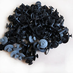 100pcs Mixed Universal Buckles For Cars - Car Rivets Clips Industrial Screws