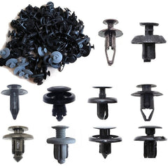 100pcs Mixed Universal Buckles For Cars - Car Rivets Clips Industrial Screws