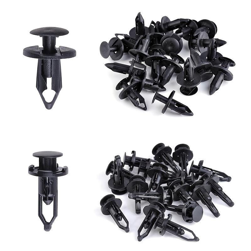 100pcs Mixed Universal Buckles For Cars - Car Rivets Clips Industrial Screws