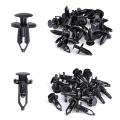 100pcs Mixed Universal Buckles For Cars - Car Rivets Clips Industrial Screws