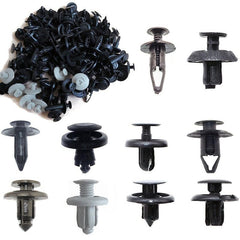 100pcs Mixed Universal Buckles For Cars - Car Rivets Clips Industrial Screws