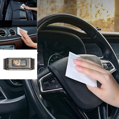 80pcs PU Leather Care Wipes for Shoes and Bags