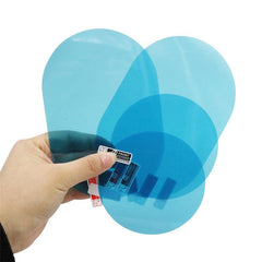 2 Pcs Rainproof Car Rearview Mirror Film Clear Visibility