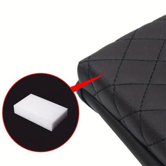 Car Armrest Box Pad Leather Cover, Dirt & Wear Resistant, Comfortable