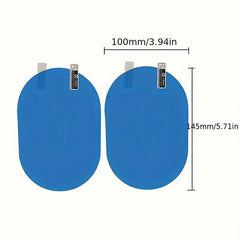 2pcs Car Mirror Rainproof Film Waterproof Fog Dazzling Rearview Mirror