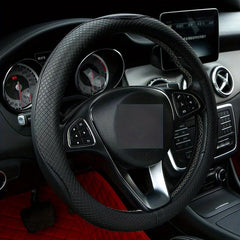 Universal Leather Steering Wheel Cover for All Seasons