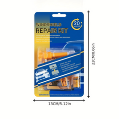 Car Windshield Crack Repair Kit with Repair Tool - Windshield Repa