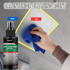 Car Interior Cleaner Spray 30ml Multifunctional Fabric Leather Seat Wash