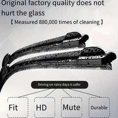 Car Wiper Blade Universal U J Hook Type 12 14 16 17 18 19 20 21 22 24 26