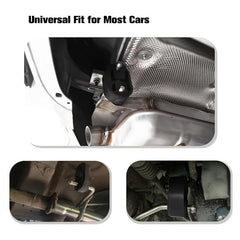 2pcs Car Rubber Exhaust Hanger Muffler Mount Bracket