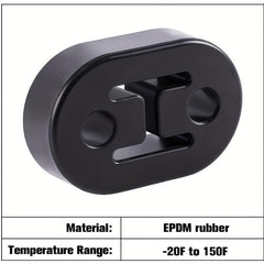 2pcs Car Rubber Exhaust Hanger Muffler Mount Bracket