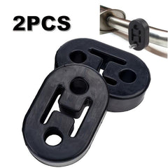 2pcs Car Rubber Exhaust Hanger Muffler Mount Bracket