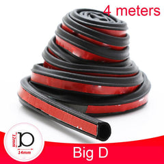 Car Door Rubber Seal Strip D P Type Noise Insulation