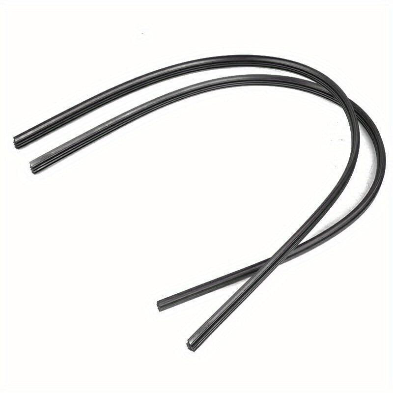 4pcs 28in 6mm Car Rubber Windshield Wiper Blade Refill