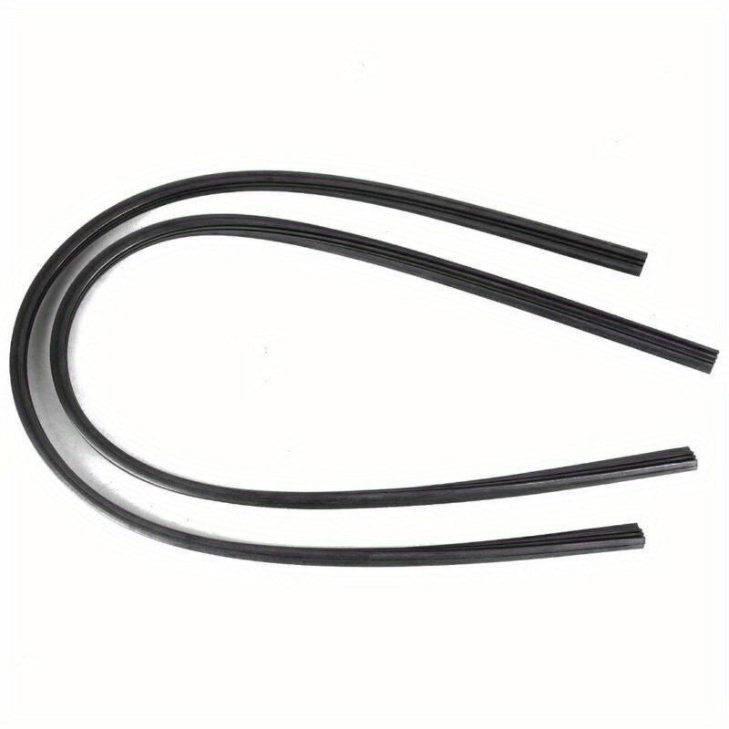 4pcs 28in 6mm Car Rubber Windshield Wiper Blade Refill