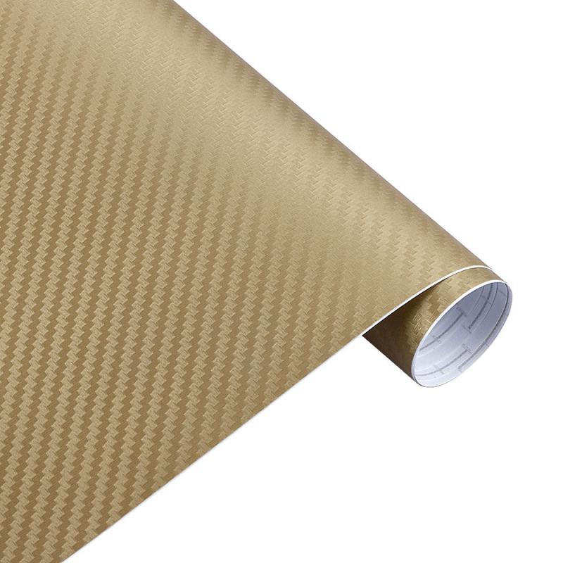 30x127cm Waterproof Carbon Fiber Vinyl Wrapping Film Car Sticker