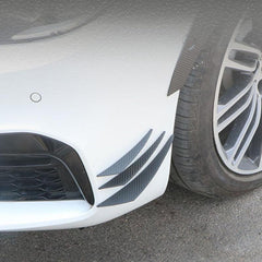 6pcs Universal Crescent Wind Blade Bumper Side Skirts