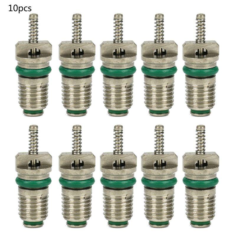 10pcs AC R134A Valve Core Car Air Conditioning Repair Kit