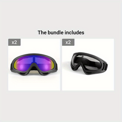 Windproof Motorcycle Goggles Off Road Racing Eyewear