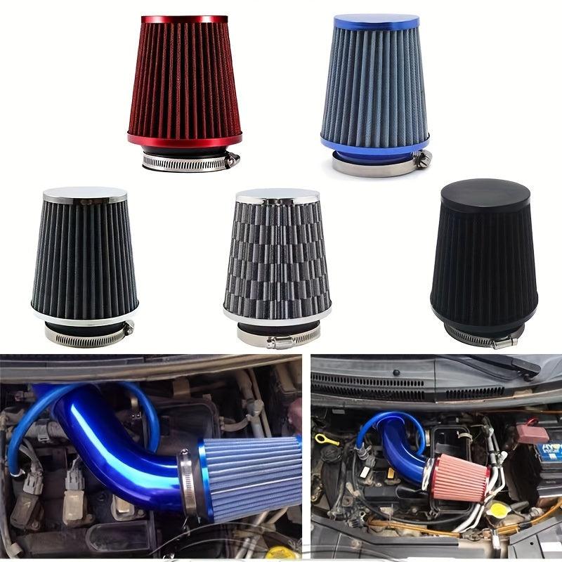 76MM 3in Cold Air Intake Filter Universal Induction Kit Car Accessories
