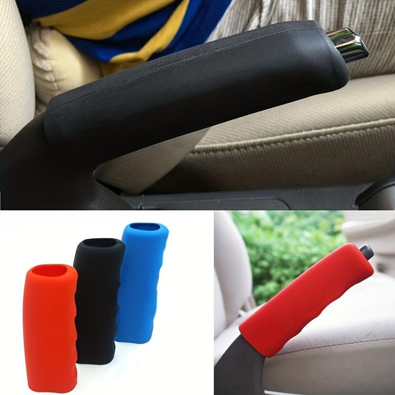 Colorful Silicone Hand Brake Cover for Car - Anti Slip Universal Hood Accessory