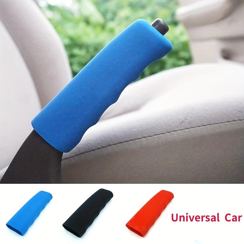 Colorful Silicone Hand Brake Cover for Car - Anti Slip Universal Hood Accessory