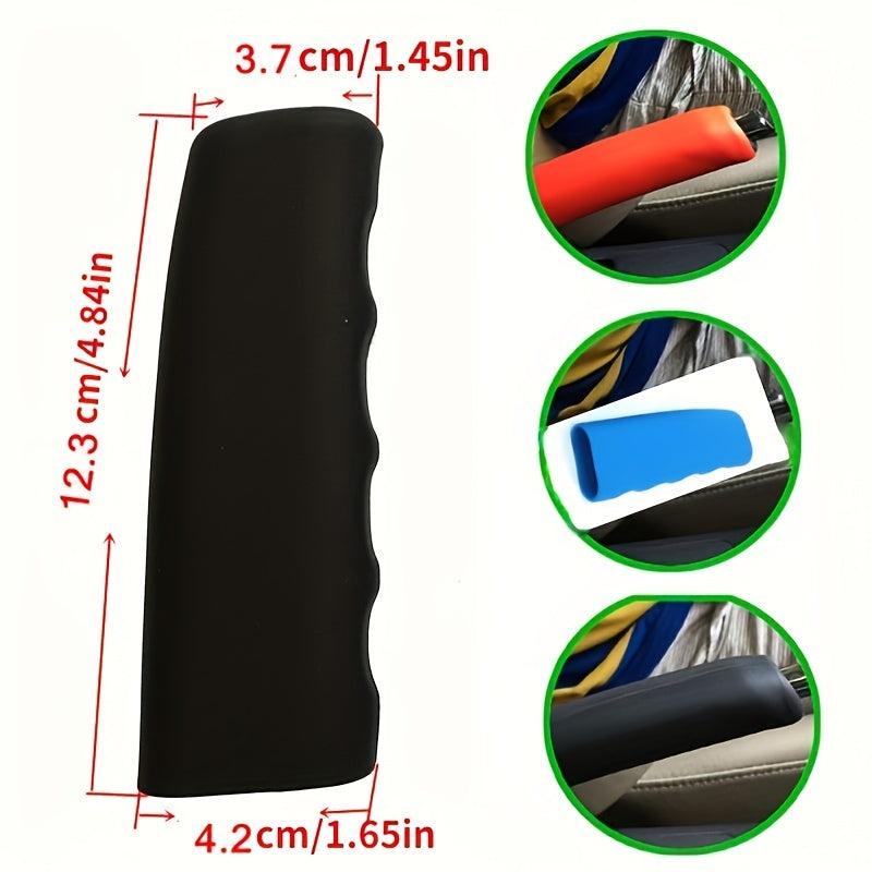 Colorful Silicone Hand Brake Cover for Car - Anti Slip Universal Hood Accessory