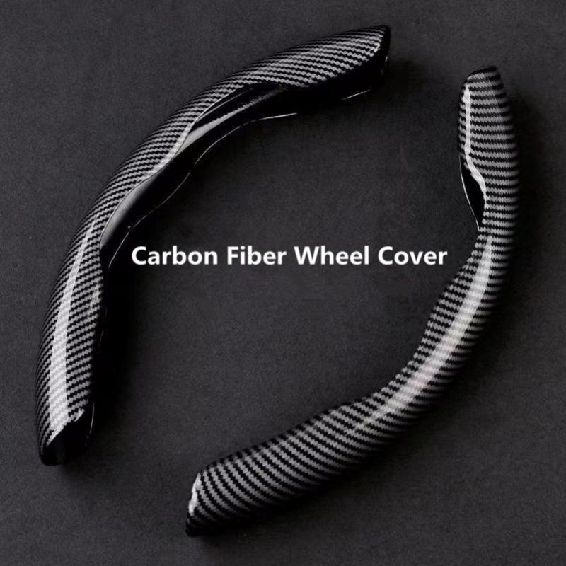 Enhance Your Drive With Non Slip Carbon Fiber Steering Wheel Cover