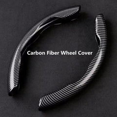 Enhance Your Drive With Non Slip Carbon Fiber Steering Wheel Cover